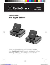Radio Shack 1500332 User Manual