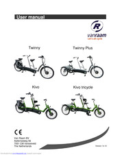 Vanraam Kivo tricycle User Manual