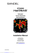 Sandel ST3400H HeliTAWS Installation Manual