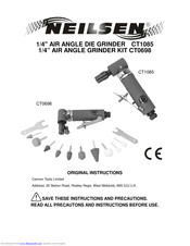 Neilsen CT1085 Original Instructions Manual