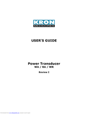 Kron RA User Manual