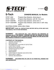 S-Tech STCP-1000HWR Owner's Manual