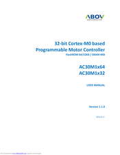 Abov AC30M1x64 User Manual