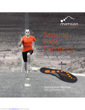 Moticon SENSORINSOLE2 Instruction Manual