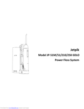 Jetpik JP-51M Instructions For Use Manual