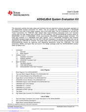 Texas Instruments ADS42JBx9 User Manual