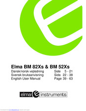Elma BM 52Xs User Manual