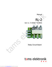 TAMS RL-2 Manual