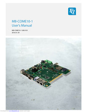 TQ MB-COME10-1 User Manual