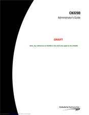 Colubris Networks CN3200 Administrator's Manual