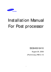 Samsung S3C6400 Installation Manual