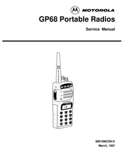 Motorola GP68 Service Manual