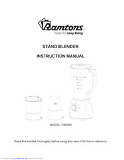 RAMTONS RM/368 Instruction Manual