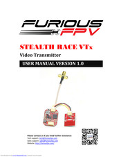 Furious FPV STEALTH RACE VTx User Manual