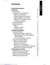 GTCO CalComp QUIKRULER User Manual