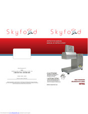 Skyfood INT90S Instruction Manual