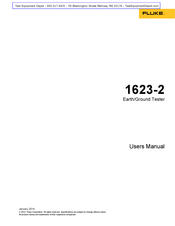 Fluke 1623-2 User Manual