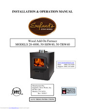 England's Stove Works 50-SHW40 Installation & Operation Manual