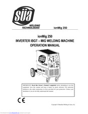 Sua ionMig 250 Operation Manual