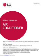 LG A2UW18GFH0 Service Manual