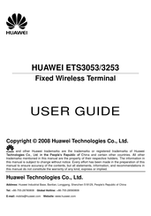 Huawei ETS3253 User Manual