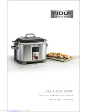 Wolf WGSC100S Use & Care Manual