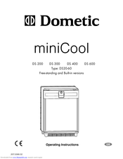 Dometic DS 600 Operating Instructions Manual