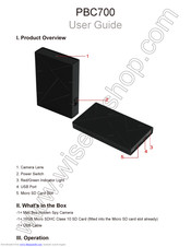 Wiseup PBC700 User Manual