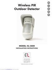 Electronics Line EL-2800 Installation Instructions Manual