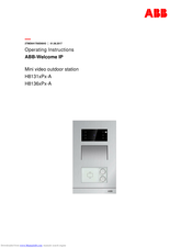 ABB H8131xPx-A Operating Instructions Manual
