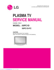 LG 50PC1D-FC Service Manual