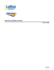 Lattice Semiconductor ispLever Core Multi-Channel DMA Controller User Manual