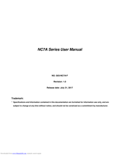 JETWAY NC7A Series User Manual