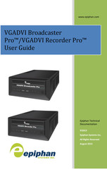epiphan VGADVI Recorder Pro User Manual