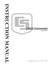 Campbell LI200X Instruction Manual