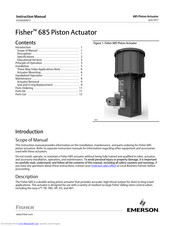 Fisher 685 Instruction Manual