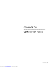OSLiNK OSBRiDGE 5G Configuration Manual