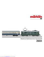 marklin 26604 User Manual