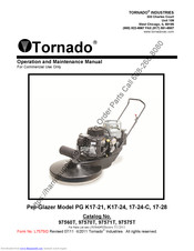 Tornado Pro-Glazer PG 17-24-C Operation And Maintenance Manual