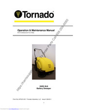 Tornado ExSELLerate SWB 26/8 Operation & Maintenance Manual