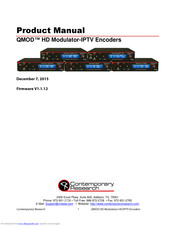 Contemporary Research QMOD-HDMI 1.5 Product Manual
