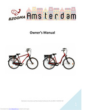 Bzooma Amsterdam Owner's Manual