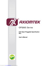 AXIOMTEK OPS885 Series User Manual