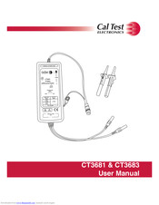 Cal Test CT3683 User Manual