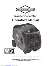 Briggs & Stratton P2200 Operator's Manual