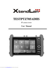 XtendLan TESTPTZ705ADHS User Manual