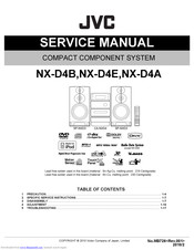 JVC NX-D4E Service Manual