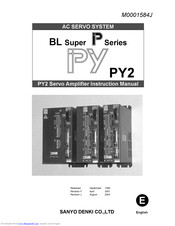 Sanyo SUPER BL PY2 Manual