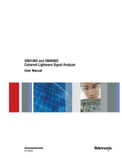 Tektronix OM4106D User Manual
