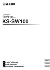Yamaha KS-SW100 Owner's Manual